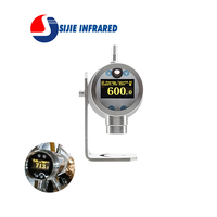 Sijie STRONG-GR-3514 350-1400C IP65 Dereceli ve %0,5 T Hassasiyetli Cam Fırını için Kızılötesi Termometre