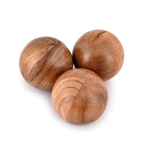 Sfere Decorative <span class=keywords><strong>in</strong></span> <span class=keywords><strong>Legno</strong></span> di Acacia, Palline Rotonde <span class=keywords><strong>in</strong></span> <span class=keywords><strong>Legno</strong></span> Naturale Non Trattato per Fai da Te, Arti e Mestieri - Product Image 1
