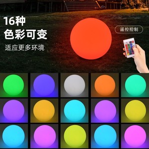 ไฟสนามหญ้า LED กลางแจ้ง แบตเตอรี่แบบชาร์จไฟได้ รีโมทคอนโทรล ตัวเครื่องพลาสติกกันน้ำ 12V DC อายุการใช้งาน 50000 ชั่วโมง - Product Image 2