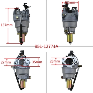 951-12771A <span class=keywords><strong>Huskee</strong></span> LT4200 TB42 LT3800 MTD Craftsman R1000 T1200 4P90E Reemplazo 751-12771A Carburador de tractores de césped - Product Image 2