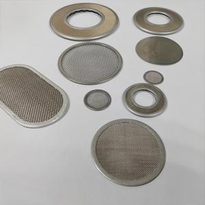 Tùy Chỉnh 304 316 Thép Không Gỉ Dệt Dây Lọc Đĩa Lưới Màn Hình Lọc Pad Đường Kính Khác Nhau Cao Lưới Đếm Động Cơ Bơm - Product Image 2