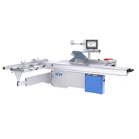 Scie à table coulissante KDT 380V de haute qualité avec contrôle PLC automatique, moteur et pompe pour la production de MDF et de mélamine à haute productivité