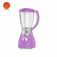 Mixeur-Blender Électrique de Table Deluxe - Appareil Multifonctionnel pour Smoothies avec 4 Lames en Acier Inoxydable, Étanche et Anti-Fuite, pour Usage Domestique