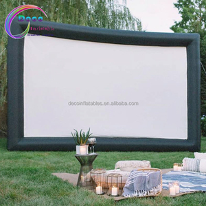 Pantalla de película inflable personalizada, soplador para alquiler comercial - Product Image 1