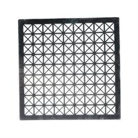 Panel Metálico Perforado de Acero Inoxidable con Procesamiento CNC Profundo, Malla Decorativa Anticorrosión para Fachadas de Edificios y Cercas