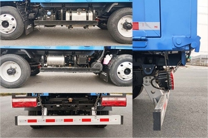 Camión Volquete Diésel de Eje Único Azul de 3.2m de la Marca JAC, 132hp, Nuevo Mini Camión Volquete 4x2 con Cámara Trasera y Luces - Product Image 6