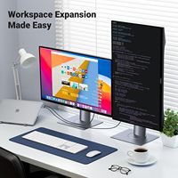 Cable UGREEN CM565 USB-C a HDMI 2.1, 8K 60Hz, 4K 240Hz, 48Gbps, HDR, HDCP2.3, Thunderbolt 3/4, Trenzado de Nailon, Gris, 3.3/6.6/10 Pies