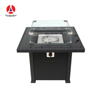 Table de foyer au gaz GARDENSUN CE pour l'extérieur, le jardin, le camping, fourniture directe d'usine, équipement de chauffage extérieur
