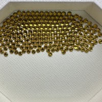 OPL Grosir SS3-SS40 Topaz Glass Flatback 12-Facet Rhinestone Perekat untuk Seni Kuku-1440pcs Paket Besar Berkilau untuk Kuku