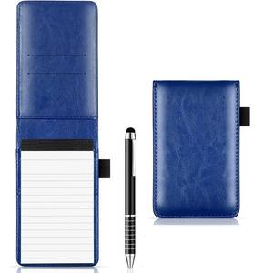 Agenda Tascabile A7 con Copertina in Pelle PU Personalizzata, Taccuino Piccolo, Blocco Note, Diario Aziendale, Promemoria per Ufficio e Scuola - Product Image 1