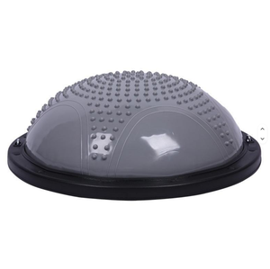 Pelota de Yoga de PVC con Bandas de Resistencia, Bomba de Pie y Función de Masaje para Pilates y Ejercicios de Fitness - Product Image 6