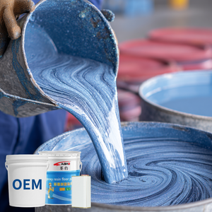 Revestimiento de Piso Epóxico Autonivelante de Alta Gama para Edificios de Oficinas y Villas, con Acabado de Mármol - Product Image 1