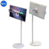 ELC 2024 nouvelle tablette Android smart tv écran tactile batterie intégrée 4K HD portable smart tv moniteur tactile lcd mobile