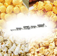 Línea de producción de máquina extrusora de inflado de flujo de aire de Bocadillo de palomitas de maíz de buen gusto