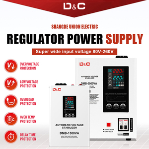 사용 가능 1KVA <span class=keywords><strong>3KVA</strong></span> 5KVA 8KVA 10KVA 벽걸이 릴레이 유형 AC 자동 전압 조정기 완전 보호 전압 안정기 - Product Image 2