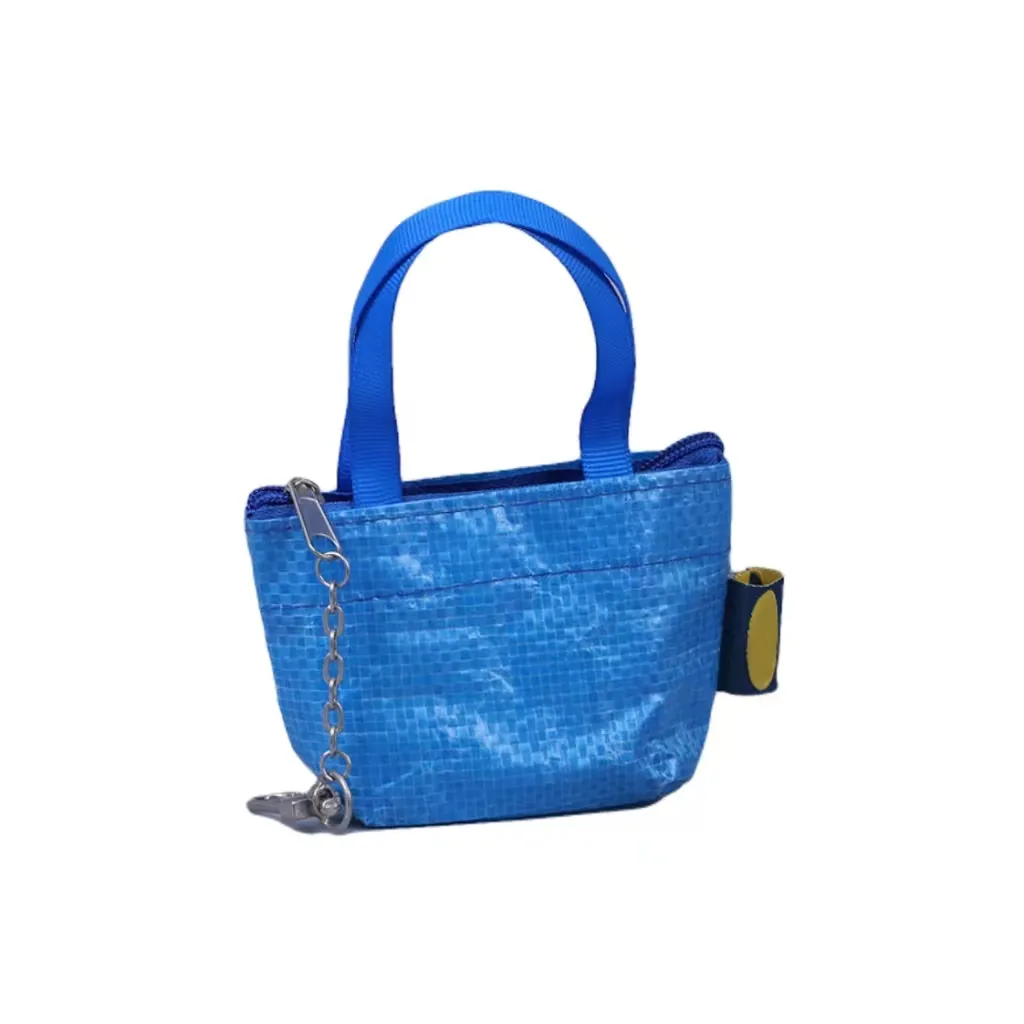 Nuovo stile all'ingrosso fornitura di fabbrica chiusura lampo mini borse da donna tote bag logo personalizzato