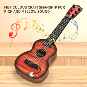 55cm Children Classical Six-string Guitar <strong>Toy</strong> Can Be <strong>Used</strong> to Play Elementary Instruments With Paddles Simulating Music <strong>Toys</strong> - Product Image 2
