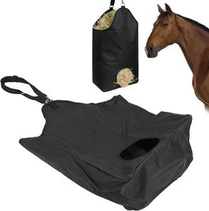 กระเป๋าใส่หญ้าแห้งลายม้าทำจากไนลอนแข็งแรงทนทาน600D กระเป๋าป้อนอาหารช้าขนาดใหญ่กระเป๋าโท้ทสำหรับใส่อาหารแพะวัวแกะสินค้าม้าระดับพรีเมียม - Product Image 5