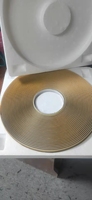Bande de caoutchouc butyle en aluminium, adhésive simple face, activée par l'eau, durable, étanche, pour la réparation des fuites de toiture