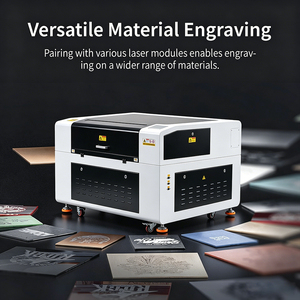 Industrial CO2 <b>Laser</b> Engraving <b>Cutting</b> <b>Machine</b> Ruida System for Factory Production Acrylic <b>Wood</b> MDF Leather 9060 80W 100W 130W - Product Image 4