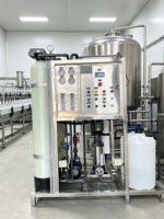 Système de filtration d'eau par osmose inverse compact 250L/H, machine RO commerciale