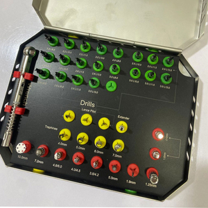 Kit d'implants dentaires avec accessoires chirurgicaux d'implantologie et instruments de placement, ensemble chirurgical pour la dentisterie implantaire - Product Image 6