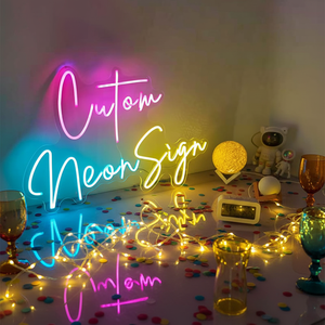 Insegne al Neon Personalizzate in Acrilico, Insegne LED Senza MOQ, Nome, Testo, Motivo, Insegne al Neon per Decorazione Pareti Camera da Letto. - Product Image 4