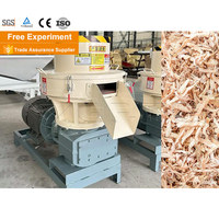 Presse à granulés de bois de petite taille certifiée CE pour sciure de bois, balle de riz, biomasse