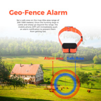 Traqueur GPS pour chien de chasse 4G 2G avec dispositif de suivi du bétail vache à choc électrique étanche IP67 Geo Fence
