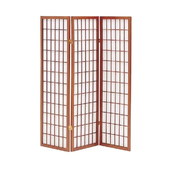 Competitive Price Living Room Dining Room Pine Lattice Japanese Shoji Partition Room Divider