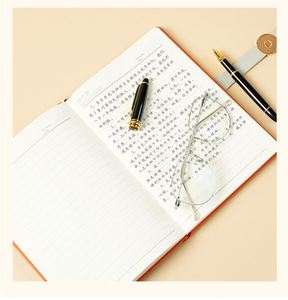 Cuaderno Promocional A5 con Logotipo Impreso Personalizado, Cuaderno de Oficina Grueso de Imitación de Cuero para Empresas, Juego de Regalo en Caja - Product Image 6