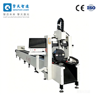 Máquina de Corte Láser CNC de Alta Precisión y Velocidad, con Riel Guía Automático Hiwin para Tubos Redondos y Cuadrados