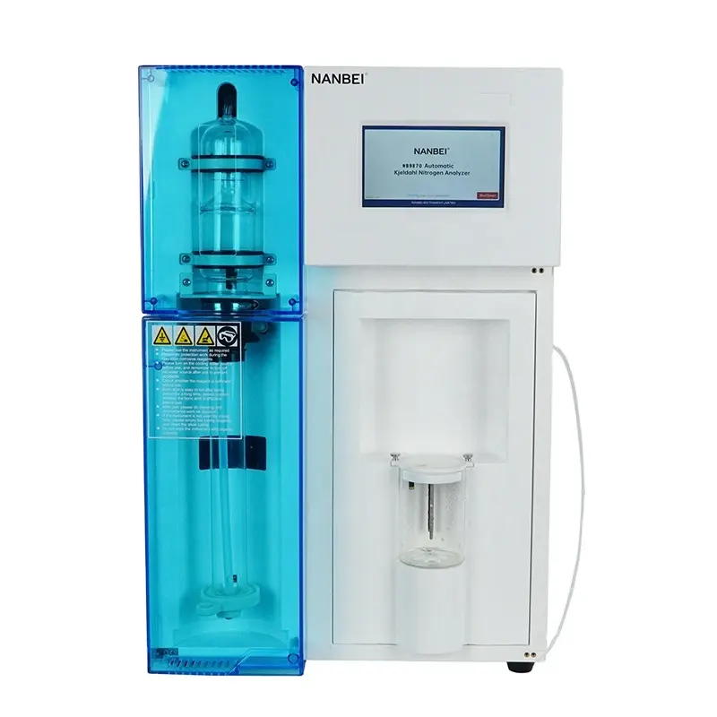 NANBEI-instrument de laboratoire entièrement automatique pour analyse des halogènes de protéine, appareil de distillation kjell
