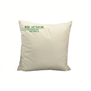 Cuscini e Guanciali Antelina Ice Point Velvet Bianco Riso 45*45 - Product Image 2