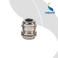 SAIPWELL Meilleur prix Presse-étoupe en nylon PA/NBR certifiée Atex IP68 CE Tailles PG7/PG9 3-44mm