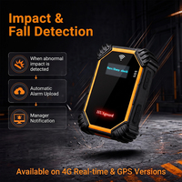 HUAguard HUA-K2 Sistema de Rastreo de Guardias en Tiempo Real con Alarma SOS, Escáner de Seguimiento Portátil, Clasificación IP68, 2G/4G/WiFi, Certificación CE/FCC