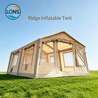 Tente de camping gonflable portable à structure pneumatique pour la famille, idéale pour les voyages, la randonnée, le camping en voiture, fournisseur en gros pour événements de fin de semaine