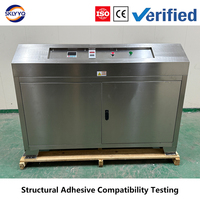 Pruebas de compatibilidad de adhesivos estructurales industriales para sustratos de vidrio y aluminio