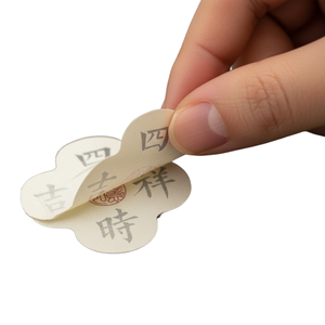 Etiqueta Adhesiva de Vinilo Impermeable Personalizada de 30 ml con Estampado en Caliente de Lámina Dorada Rosa para Botellas de Perfume - Product Image 1