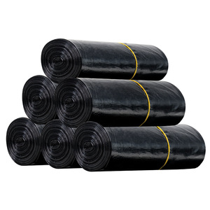 Large Black Heavy Duty Roll 8 13 33 40 45 65 Gallon Plastic Trash Garbage Bag Refuse Sacks Trash Bin Liner