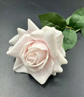 Rose artificielle en latex à toucher réel, tige unique, 77 cm, multicolore, personnalisable, accessoires floraux de mariage, décoration de centre de table, livraison gratuite