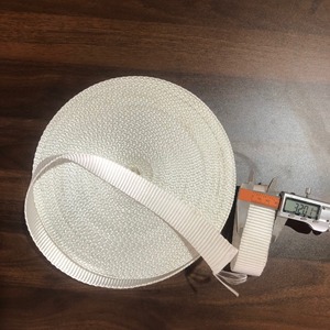 Eslinga de poliéster de patrón plano amarillo resistente duradero Elevación industrial de seguridad con capacidad de carga máxima - Product Image 3