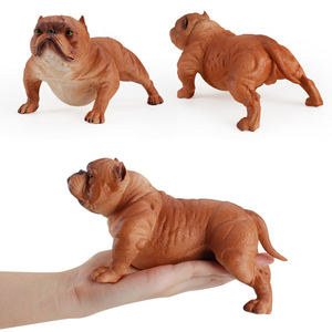 Figuras <span class=keywords><strong>de</strong></span> decoración <span class=keywords><strong>de</strong></span> mesa <span class=keywords><strong>de</strong></span> juguete para niños, modelo sólido <span class=keywords><strong>de</strong></span> Animal <span class=keywords><strong>de</strong></span> PVC, <span class=keywords><strong>perro</strong></span> matón realista - Product Image 4