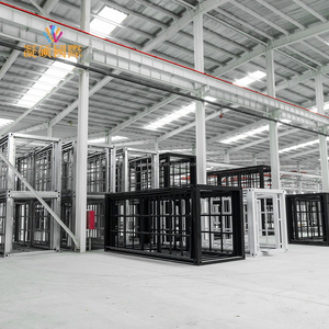 บ้านสำเร็จรูปแบบโมดูลาร์สมัยใหม่ 2 ชั้น สไตล์หรูหรา ขนาดเล็ก ดีไซน์หินเทียมแบบปากีสถาน  บ้านคอนเทนเนอร์สำเร็จรูป บ้านพักตากอากาศ - Product Image 4