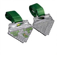 Anpassbare, Langlebige Sportmedaille aus Zinklegierung mit Lasergravur und UV-Druck in Verschiedenen Tiermotiven, Geschenkbox, Geringe Mindestbestellmenge