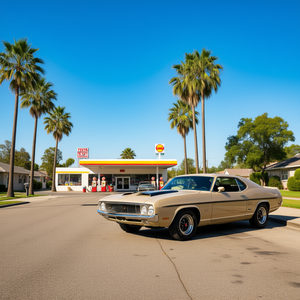 T-shirt Flaming Patriotic Flag Trans Am Muscle Car des années 1970 - Product Image 3