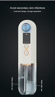 Appareil USB compact pour éliminer les points noirs, nettoyeur de pores, aspirateur pour éliminer l'acné, étanche, pour éliminer les points noirs