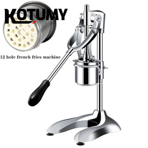 Spremitore manuale di patatine fritte in acciaio inossidabile da 30CM Super lunghe <span class=keywords><strong>per</strong></span> fare la macchina <span class=keywords><strong>per</strong></span> purè di <span class=keywords><strong>patate</strong></span> - Product Image 2