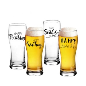 Venta <span class=keywords><strong>al</strong></span> <span class=keywords><strong>por</strong></span> <span class=keywords><strong>mayor</strong></span> barato bebida de <span class=keywords><strong>cerveza</strong></span> taza de vidrio con la impresión del logotipo barware copa de vino sin tallo trigo <span class=keywords><strong>cerveza</strong></span> patio taza 500cc lager taza de vidrio - Product Image 4