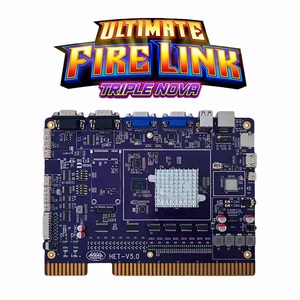 QIQU Source Factory Prix bas Carte mère PCB de jeu de compétences 2 en 1 Ultimate Fire Link Triple Nova à haute performance - Product Image 1